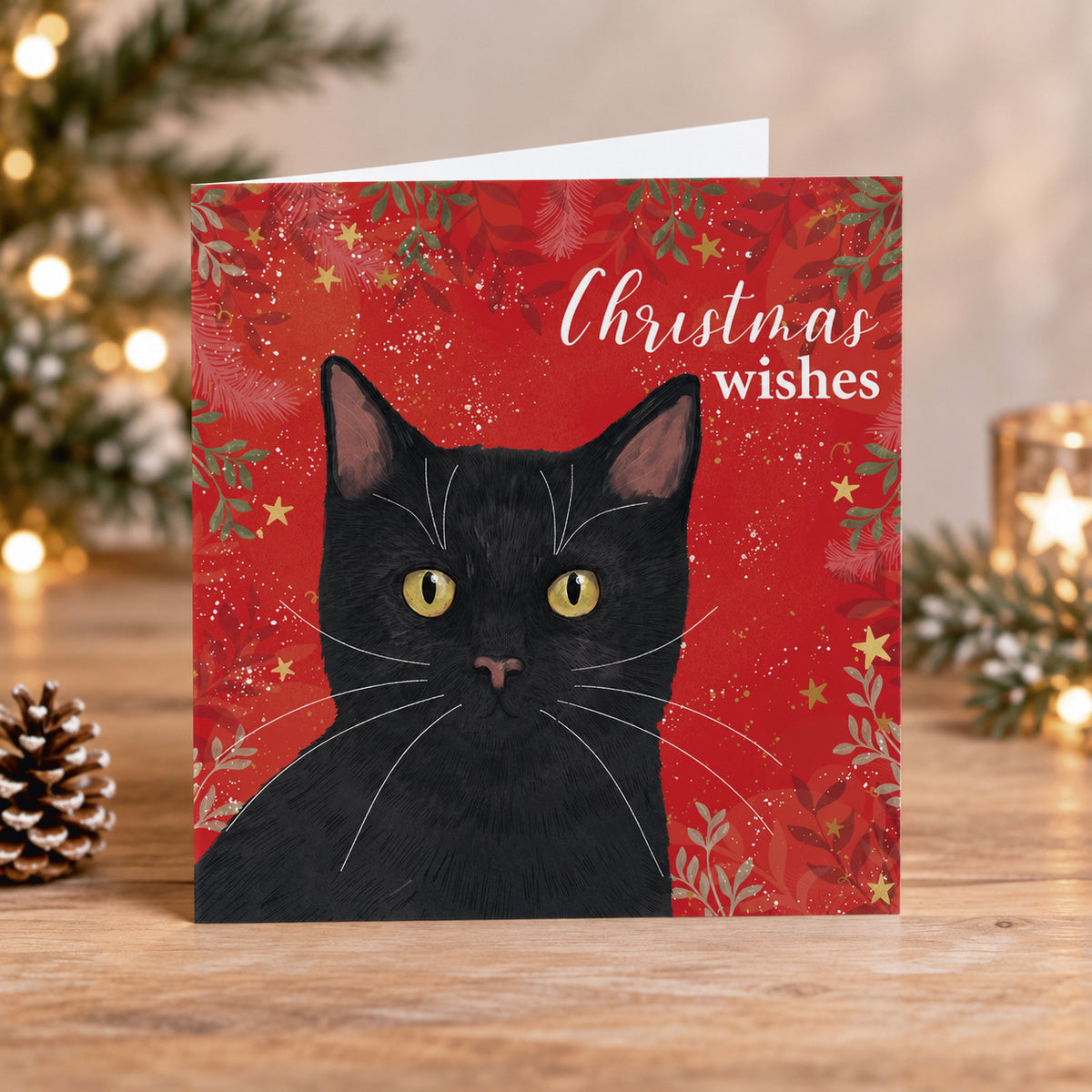 Christmas wishes kitty 10 cards