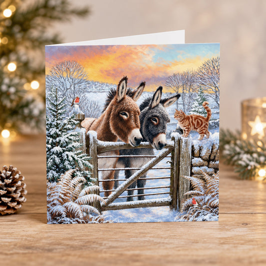 Snowy greeting 10 cards