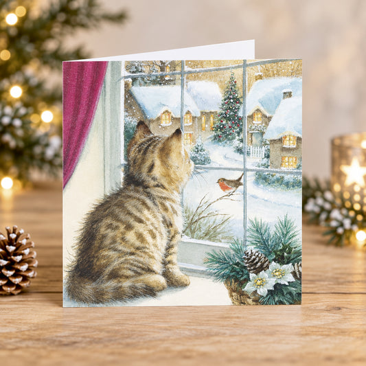 At the window 10 cards