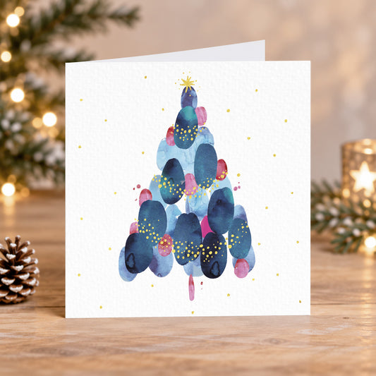 Watercolour tree 10 cards