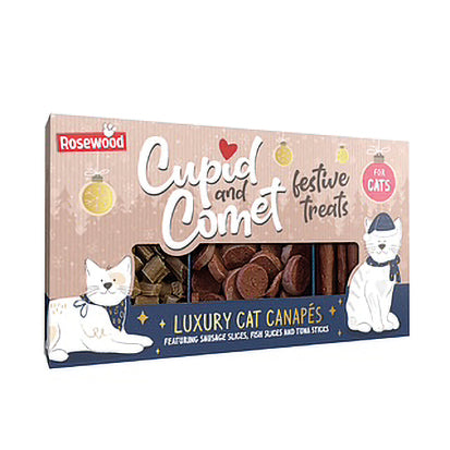 Luxury cat canapes