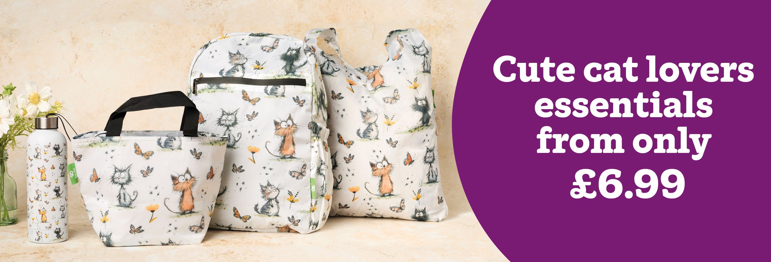Cute cat lovers essentials from only 6.99 pounds